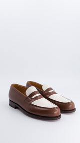 Chaussures WESTON X GABRIEL : le mocassin 180 bi-matière