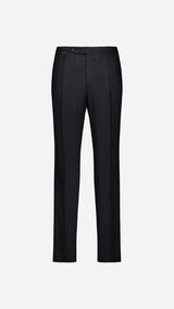 Le pantalon du costume croisé Constant en flanelle de laine gris anthracite de la Maison Gabriel Paris - vue ghost face