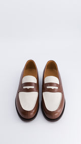 Chaussures WESTON X GABRIEL : le mocassin 180 bi-matière