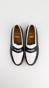 WESTON X GABRIEL: 180 loafer in two-tone boxcalf