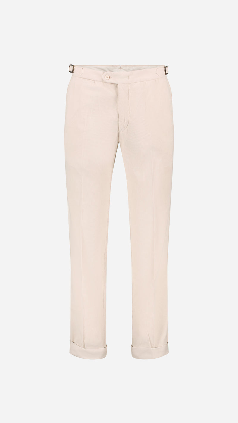 Désiré trousers : off-white corduroy