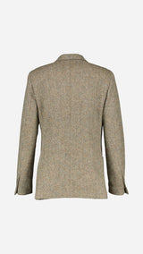 La veste Aurélien en tweed à motif chevrons - vue de dos - de la Maison Gabriel Paris