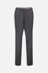 Costume croisé Maxime : le shetland gris chevrons