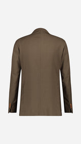 Costume droit Mickael : le solaro laine marron